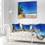 Coussin lombaire paysage tropical