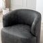 Fauteuil demi-tonneau pivotant de 32 po Tybias-715536406