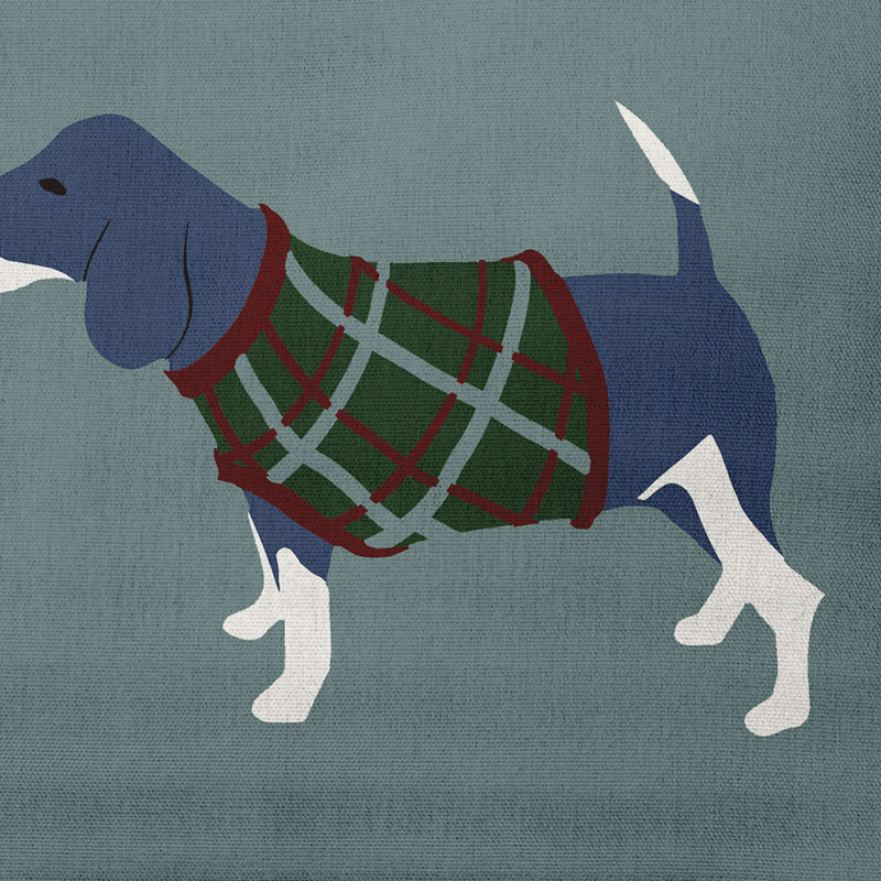 Warmest Wishes Doggie, 16 po x 16 po, Pierre bleue