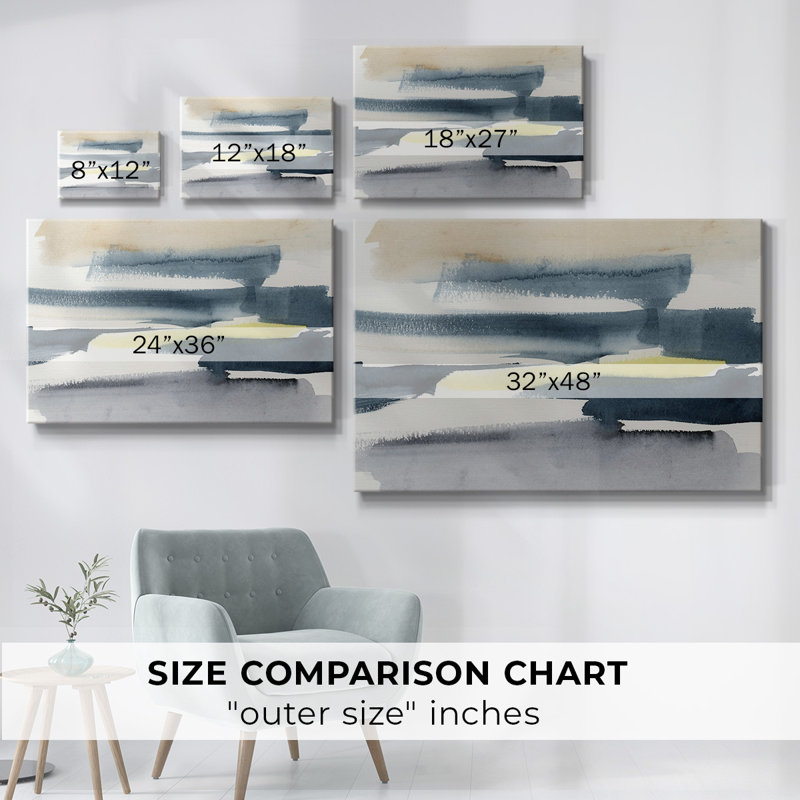 Peeking Sunshine III-Gallery Wrapped Canvas, 24" H x 36" W