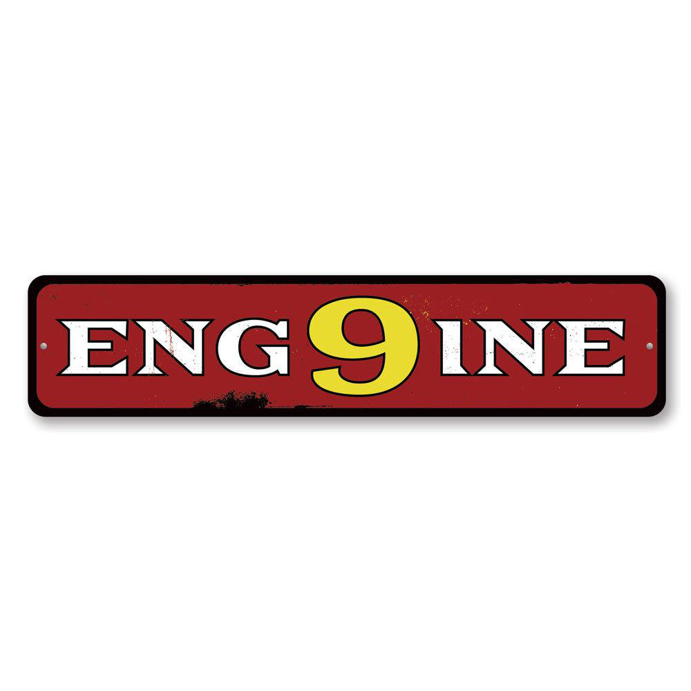 Lizton Sign Shop, Inc Engine Number Custom Aluminum Sign | Wayfair