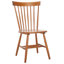Chaise d'appoint à dossier Windsor en bois massif Matanna-247345323