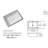 Mocoloo 17"L x 12"W Ceramic Rectangular Undermount Bathroom Sink with Overflow