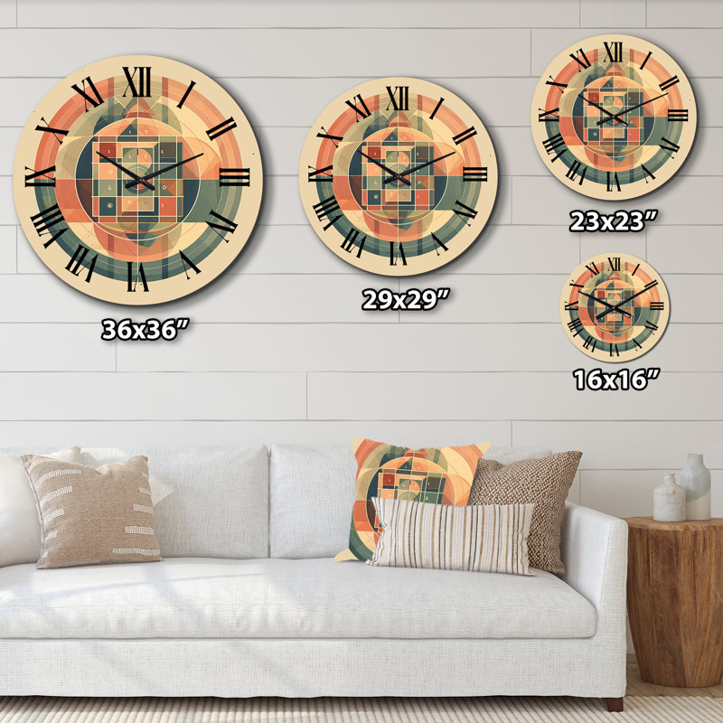 Horloge murale en métal Kamelo, Petit