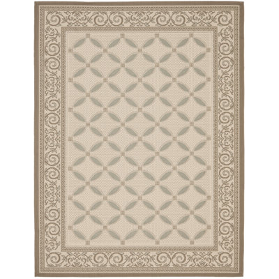 Tapis intérieur / extérieur beige Arneshia