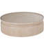 Marta Solid Wood Drum Coffee Table