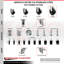 Jeu de roulettes extensibles en caoutchouc souple-92143007