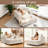 Corduroy Upholstered Sofa Lounge Chair With Removable Ottoman And Pillows-74963642
