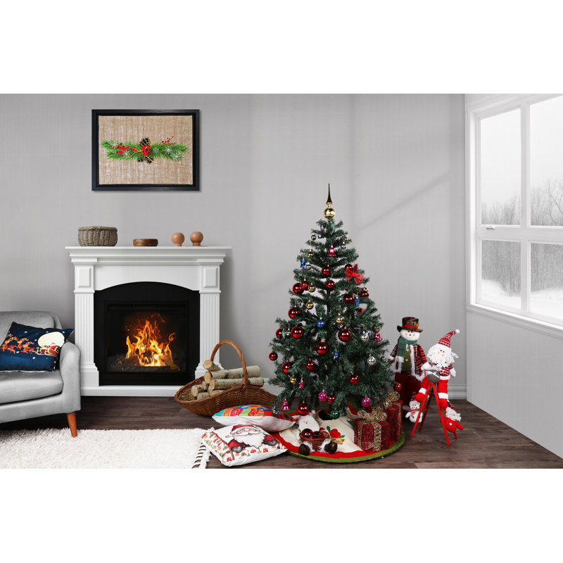 Artificial Christmas Tree, 5ft H x 1.15ft W x 1.15ft D