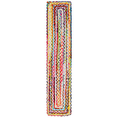 Hand Braided Cotton Southwestern Indoor Rug
