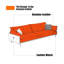 Coussin de canapé modulaire en cuir véritable Coffee-109246359-109246357