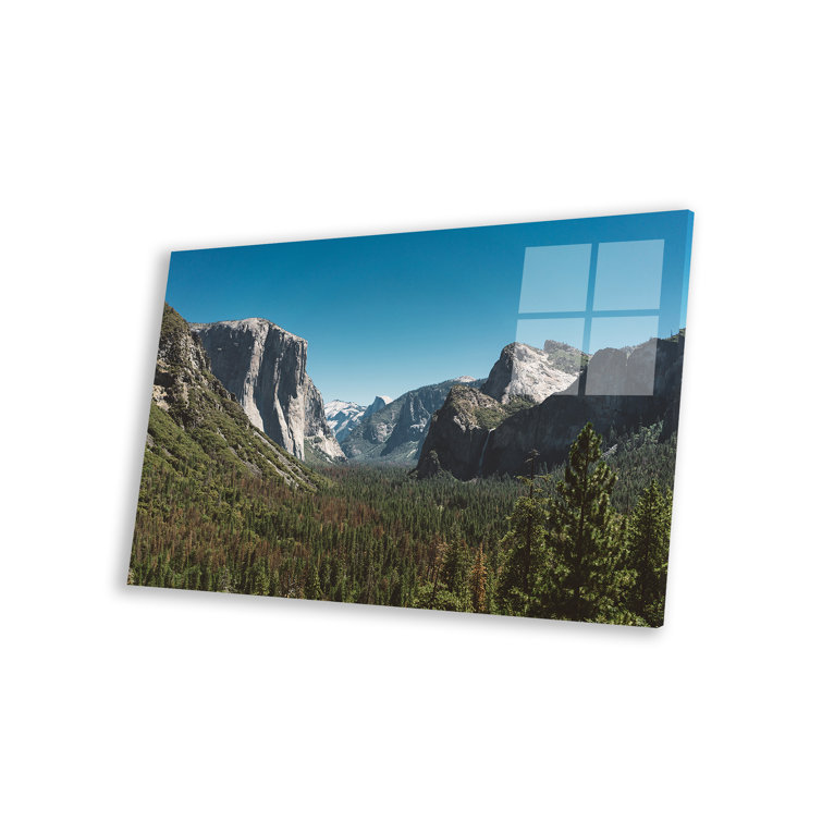 Millwood Pines Tunnel View, Yosemite National Park V On Plastic ...