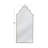 Metal Arched Wall Mirror
