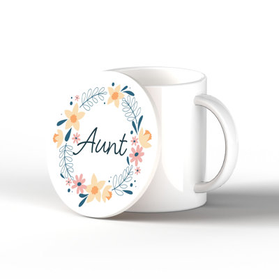 Ceramic Round 1 Piece Coaster