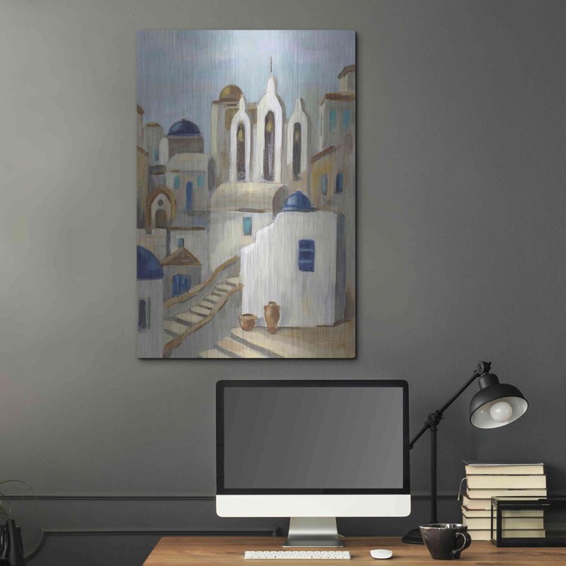 «Santorini View III» par Silvia Vassileva, H 36 po x l 24 po