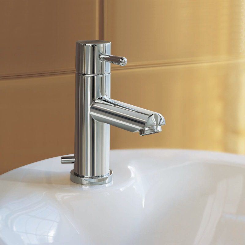 Serin Single-handle Bathroom Faucet with Drain Assembly, Chrome