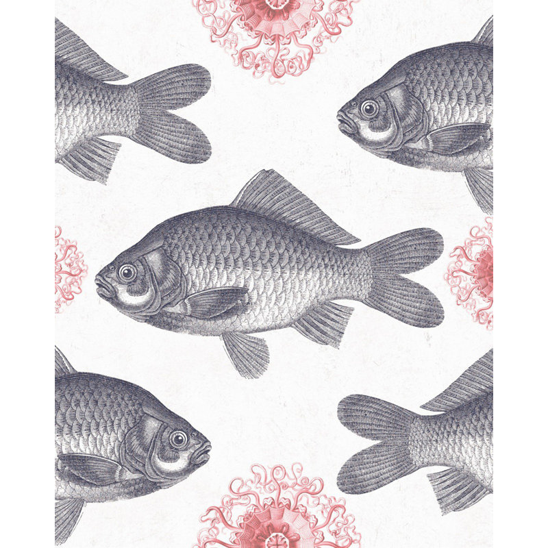 The Seafood Story Wallpaper Roll, Neutral
