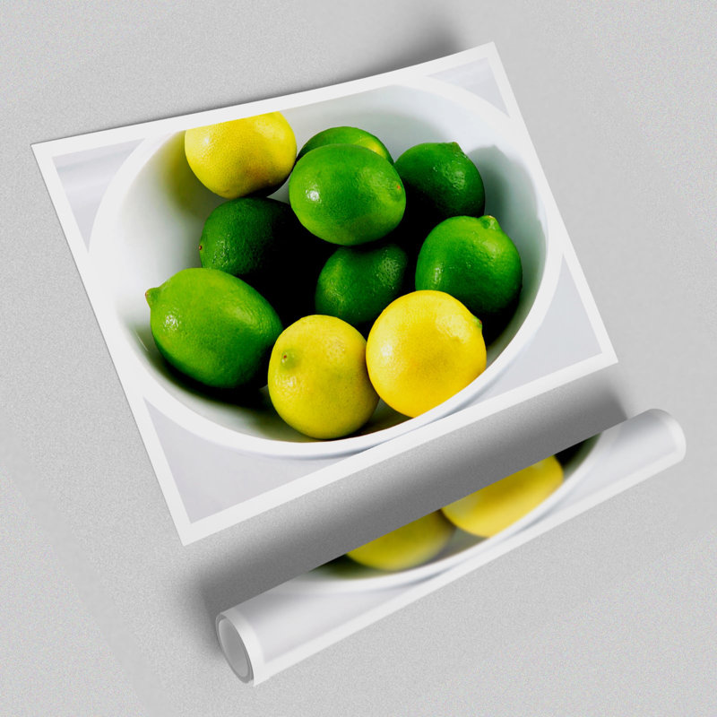 Lemon And Limes - No Frame Print, 59.4 cm H x 84.1 cm W
