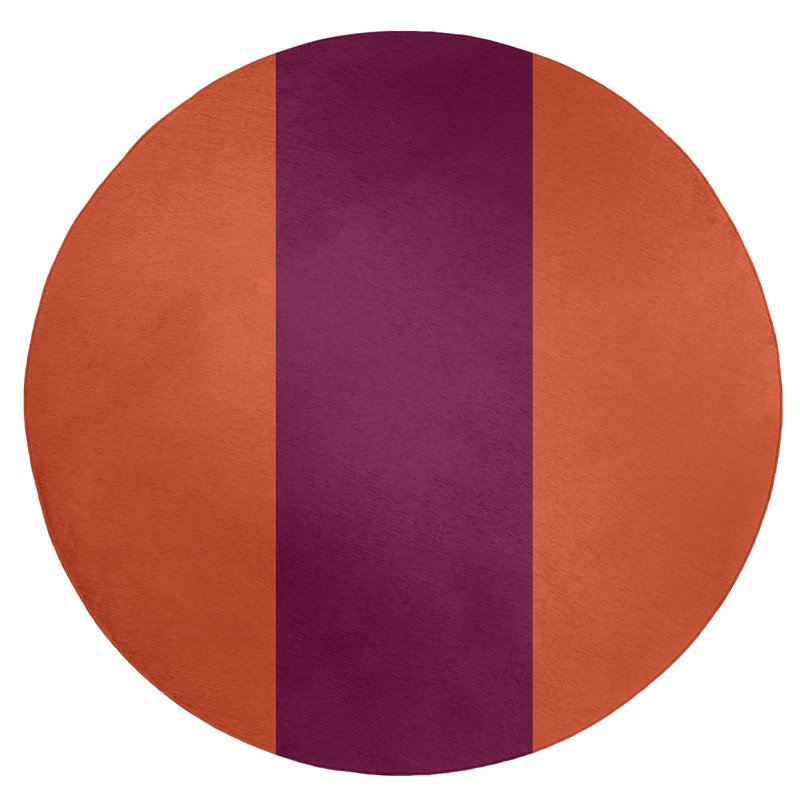 Chenille Indoor Rug, Round 5'