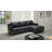 Pisa Upholstered L-Shaped Sectional-100461870