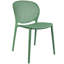 Chaise de salle à manger à dossier perforé en plastique Tropical Cottage, chaise d'appoint de patio intérieur et extérieur empilable, sièges résistants aux intempéries pour la cuisine, le restaurant, le balcon, le porche, la cour, le vert-88165267