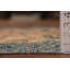 Orange Wool Medallion   Runner Rug 3x9