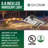 Dark Bronze Low Voltage Integrated LED Metal Step Light Pack