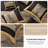 Kath Microfiber Jacquard 15 Piece Comforter Set-1826541400-1826541396