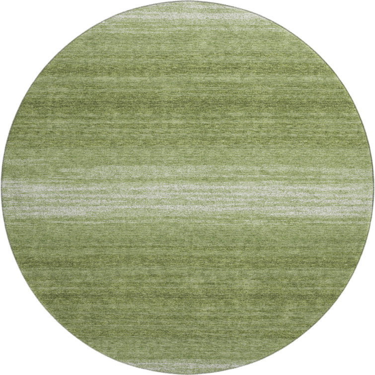 Premium Machine Washable Birchview AMF1033 Striped Rug