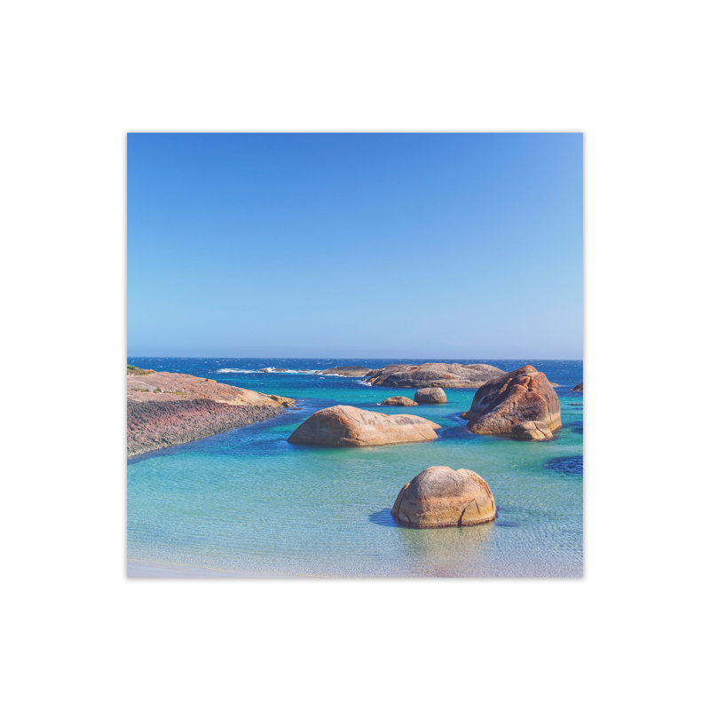 Elephant Cove 1 by Nur Mut - Print, 40 cm H x 40 cm W