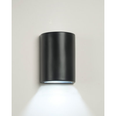 Charny Ceramic Outdoor Wall Light, LED Bulb Included