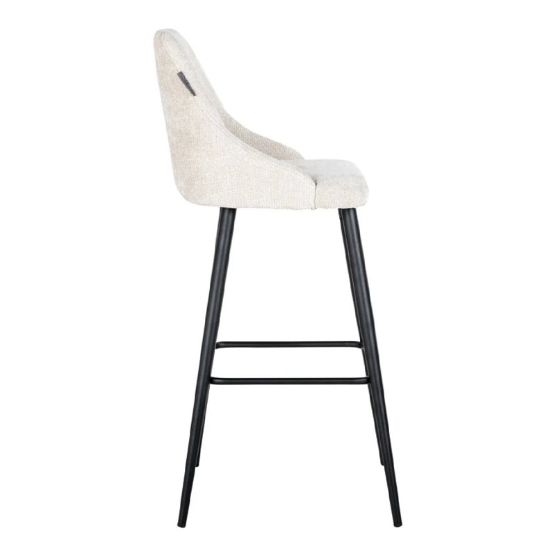 Brooke Stool, Cream, Bar Stool (31" Seat Height)