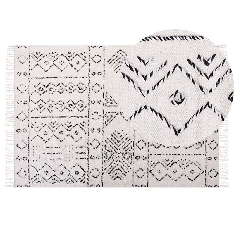 Terell Southwestern Hand Woven Area Rug, Rectangle 140 x 200cm
