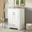Meuble-lavabo 24 po avec lavabo, tiroirs, tablettes et portes à fermeture douce-1038871318