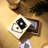 Expobazaar Club Spade Bone & Resin Card Box