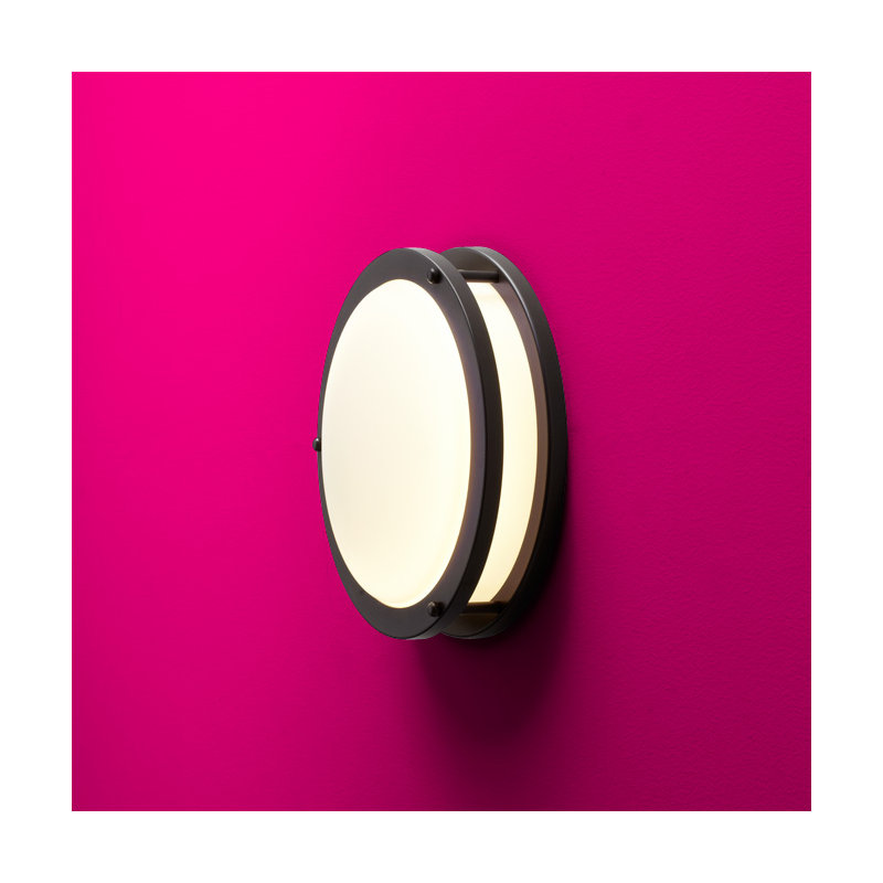 Oracle Acrylic Flush Mount, Old World
