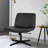Criss Cross Chair Armless Office Chair No Wheels Modern Swivel Height Adjustable Ergonomic Desk Chair With Wide Seat Computer Task Vanity Chair For Home Office-1510415058