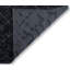 Geometric Flatweave Cotton Black Rug-53934543