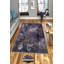 Tapis luxueux 100% polyester 5,2 x 7,5 pi, hauteur des poils de 0,4 po | Antibactérien, points antidérapants en PVC, lavable à la machine | Élégante impression numérique en 3D, parfaite pour le décor du salon et de la chambre à coucher-585340600