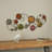 Metal Embossed Plate Home Wall Decor with Scroll Frame