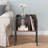 Kempst 18'' W Metal Nightstand-420241018