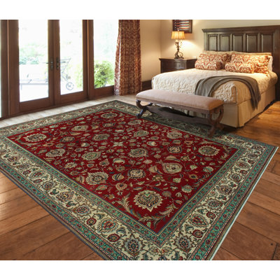 Kedric One-of-a-Kind 9'5" X 13'4" 1980s Wool Area Rug in