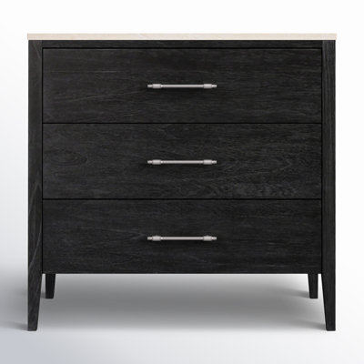 Isa 3 - Drawer Dresser with Marble Top 