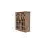 Armoire murale rustique en bois naturel de style rustique pour salle de bain