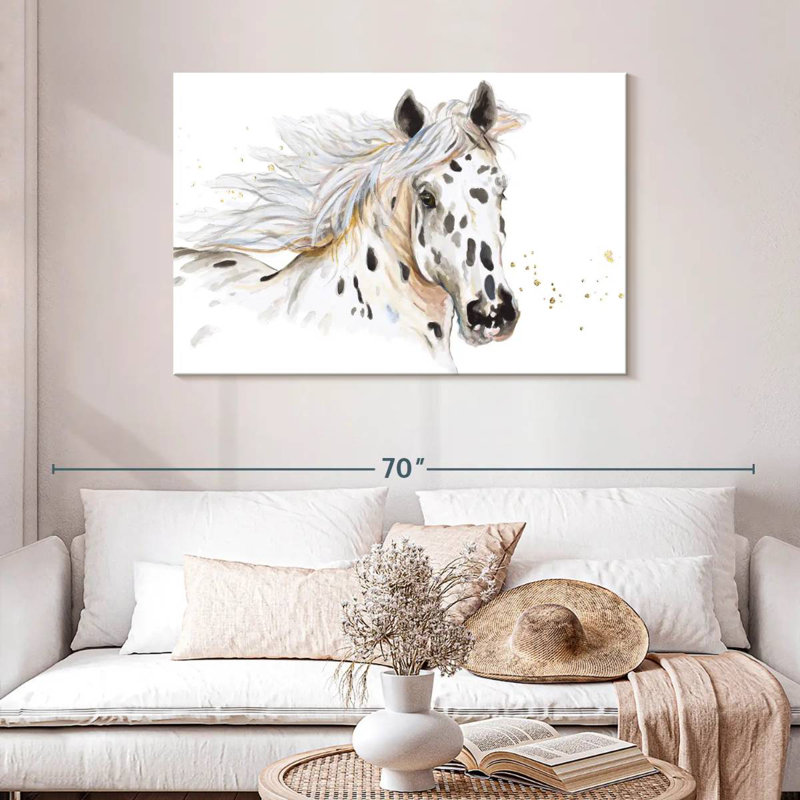Brampt Appaloosa Beauty, H 30 po x l 45 po