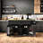 Kitchen Island with Drop Leaf-1108444913