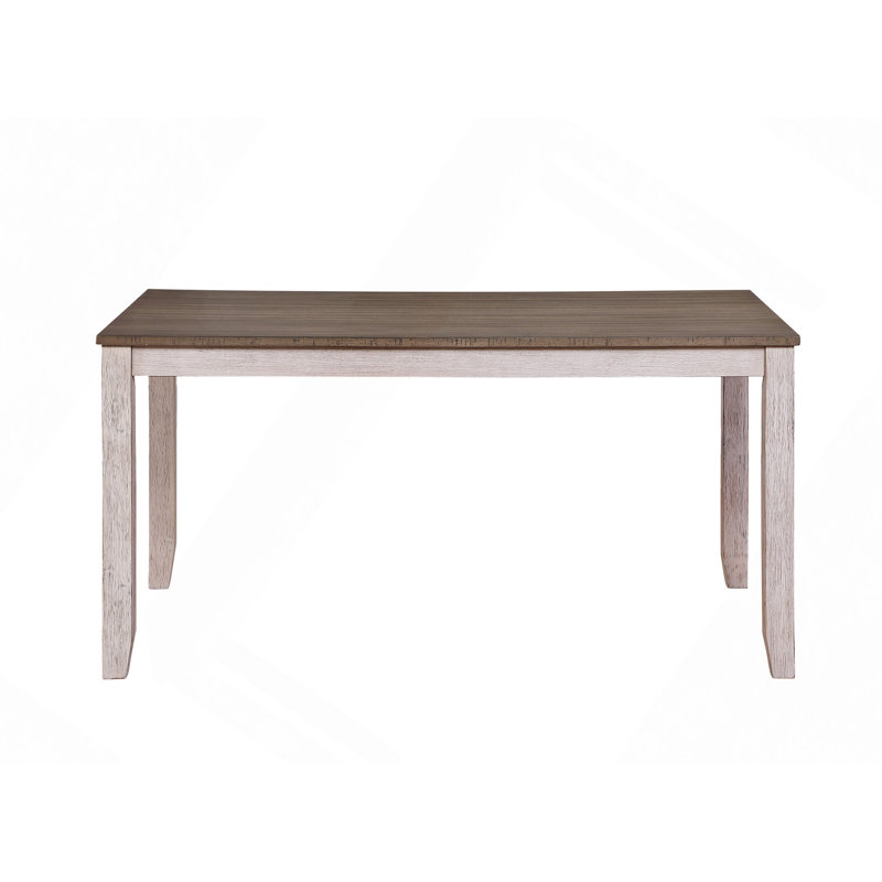 Table de salle à manger rectangulaire 1 pièce Trans meuble