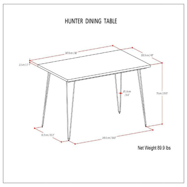 Product Dimensions