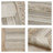 Woven Texture Stripe Bath Rug-1945537226