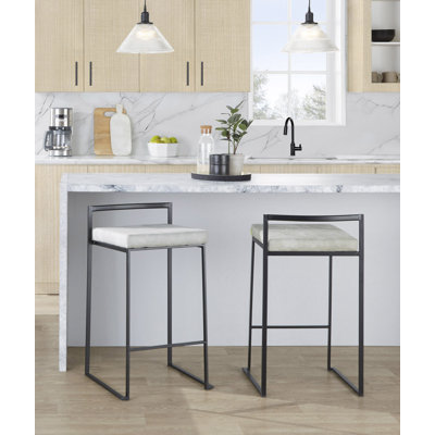 Brieon Upholstered Counter Stool